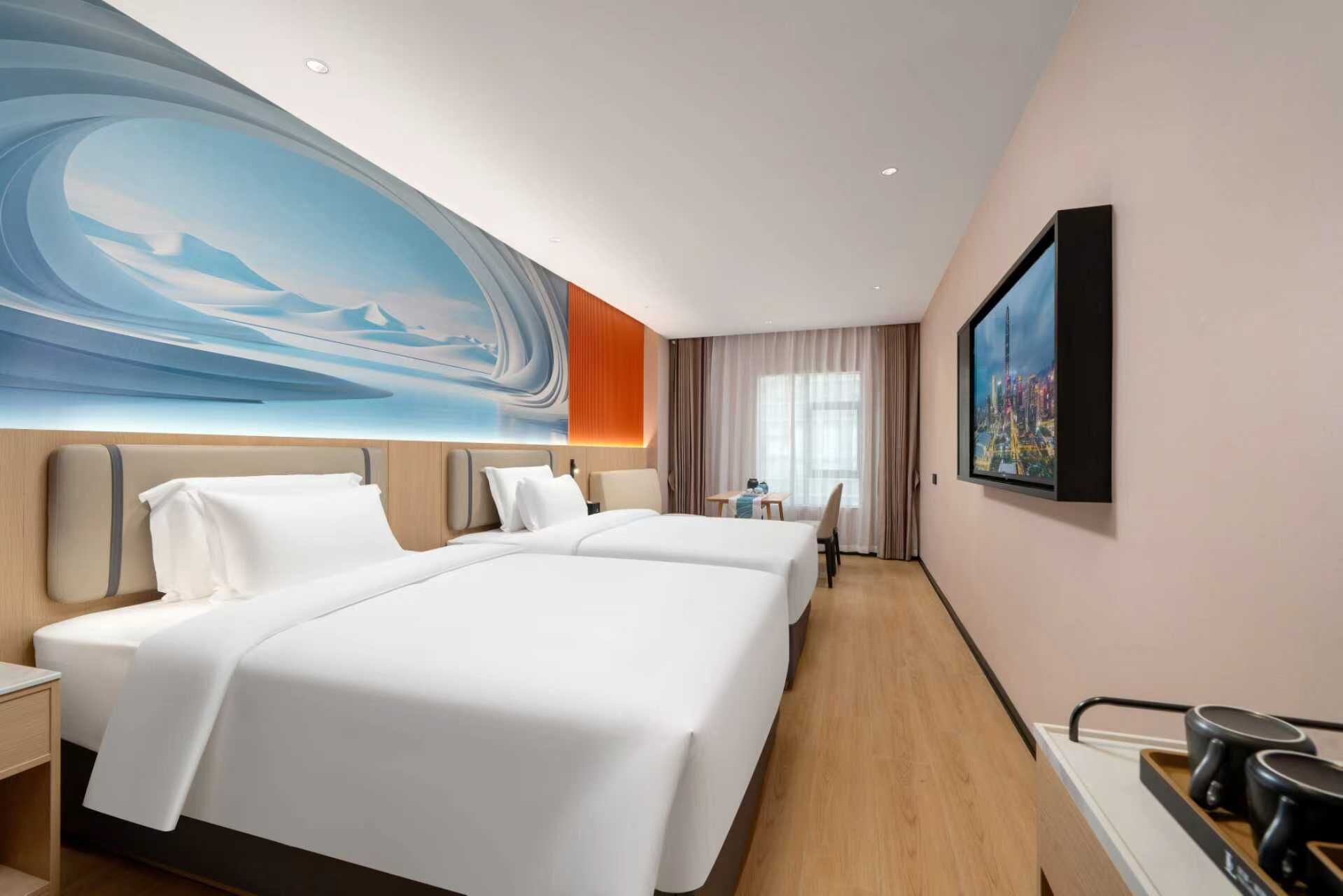 Blackout curtains, soundproofing, iron/ironing board, free WiFi