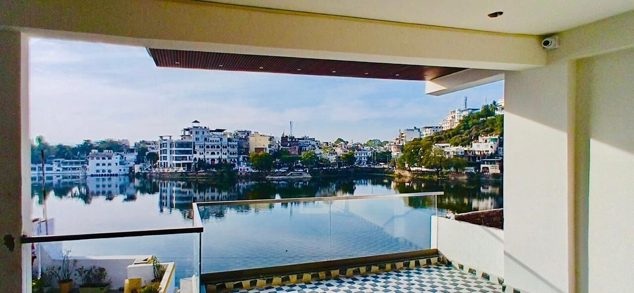 Vista des de l'allotjament