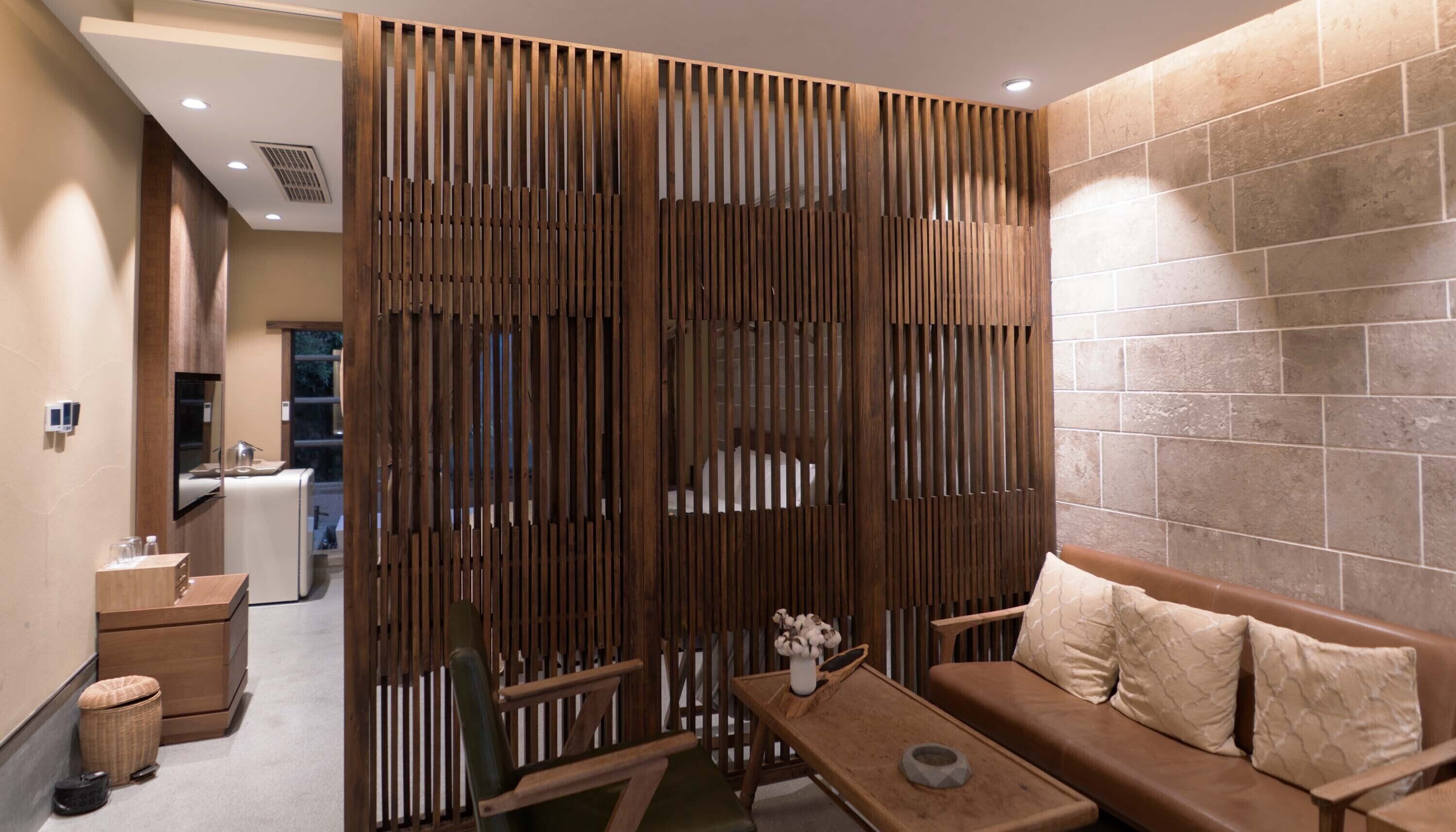 Luxury Double Room, Courtyard View | Desk, laptop workspace, blackout drapes, free WiFi