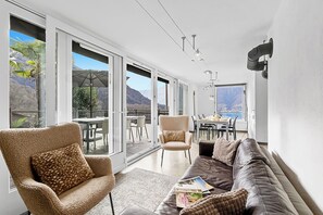 家庭公寓, 多间卧室, 双浴室, 山腰 (Casa la Tortue 2) | 客房景观