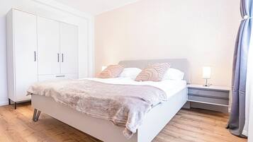 Basic-Apartment | Bügeleisen/Bügelbrett, kostenloses WLAN