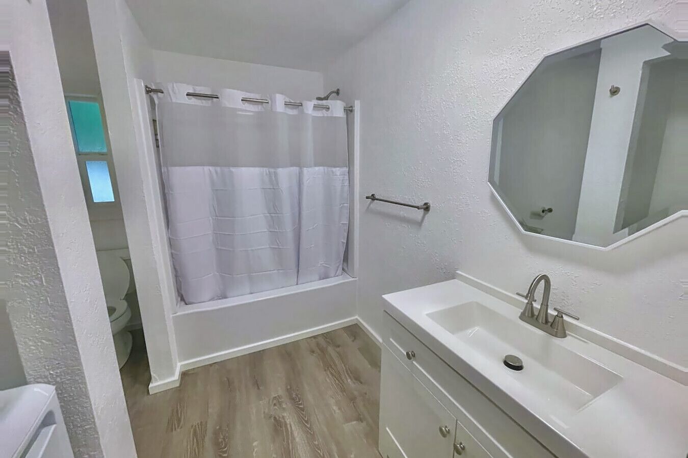 Hair dryer, towels