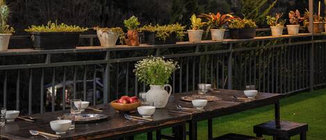 Family Studio, Balcony, Hill View | Desk, laptop workspace, blackout drapes, free WiFi