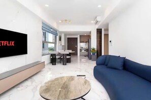 Familien-Suite, 3 Schlafzimmer, Zutritt zur Club Lounge, Stadtblick