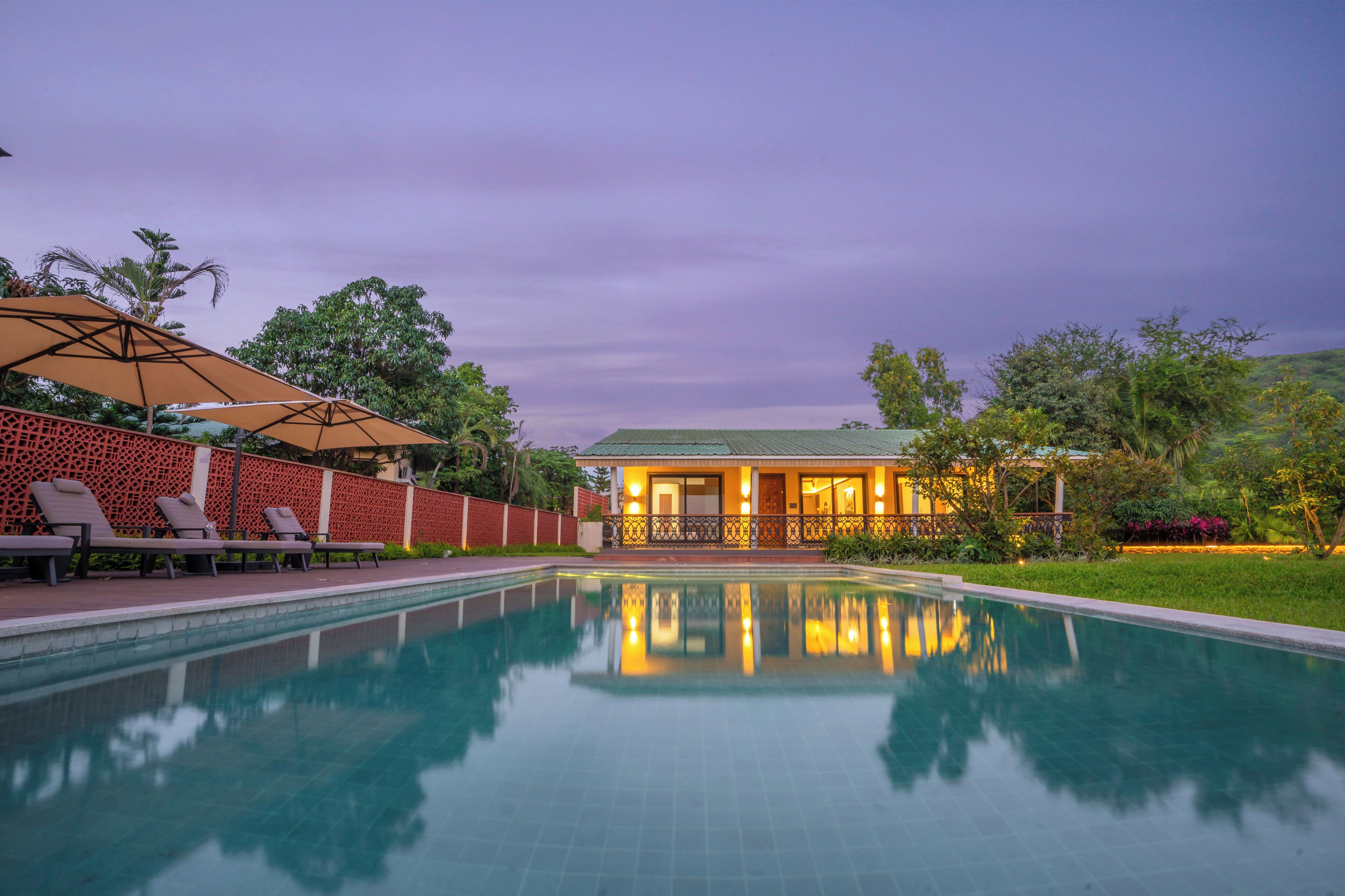 Façade de l’hébergement