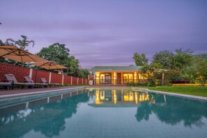 Façade de l’hébergement