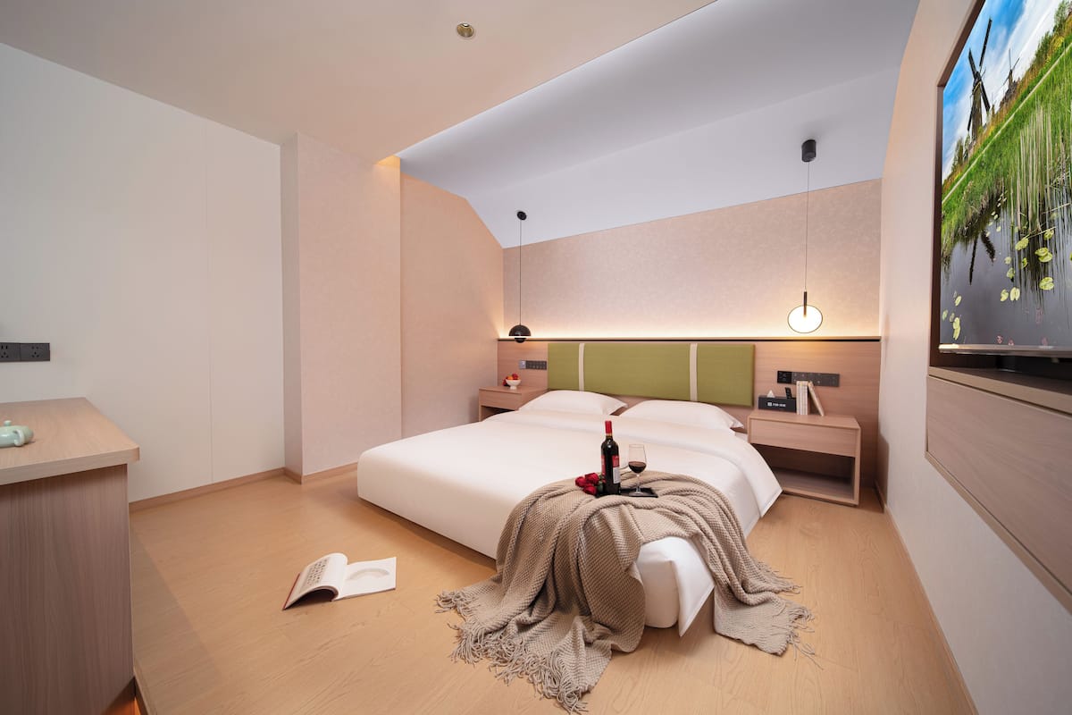 Kamar Double Klasik | Wi-Fi gratis dan seprai linen
