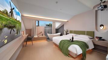 Deluxe-Doppelzimmer | Kostenloses WLAN, Bettwäsche