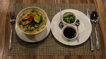 Daily buffet breakfast (USD 5 per person)