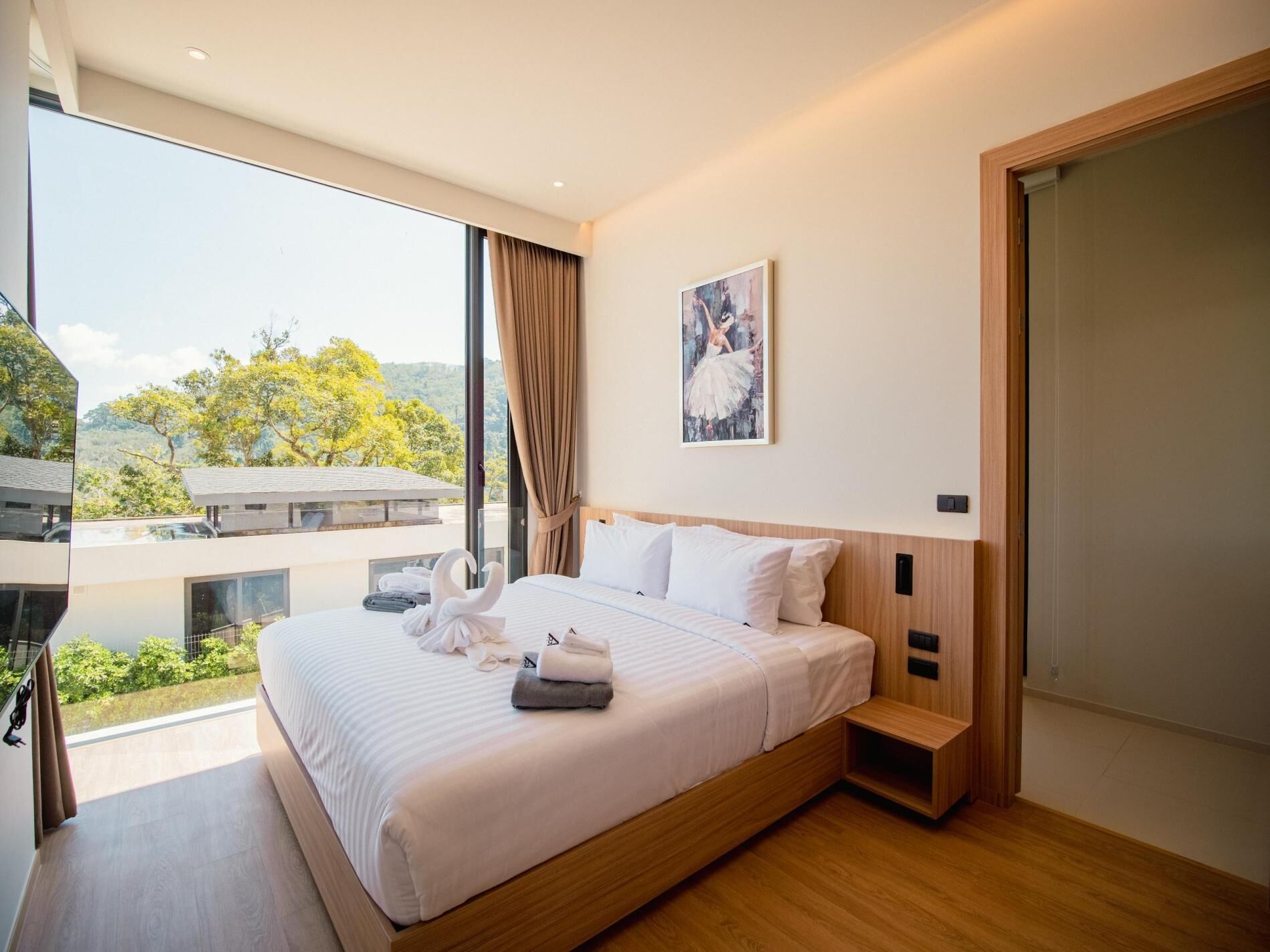 إطلالة الغرفة