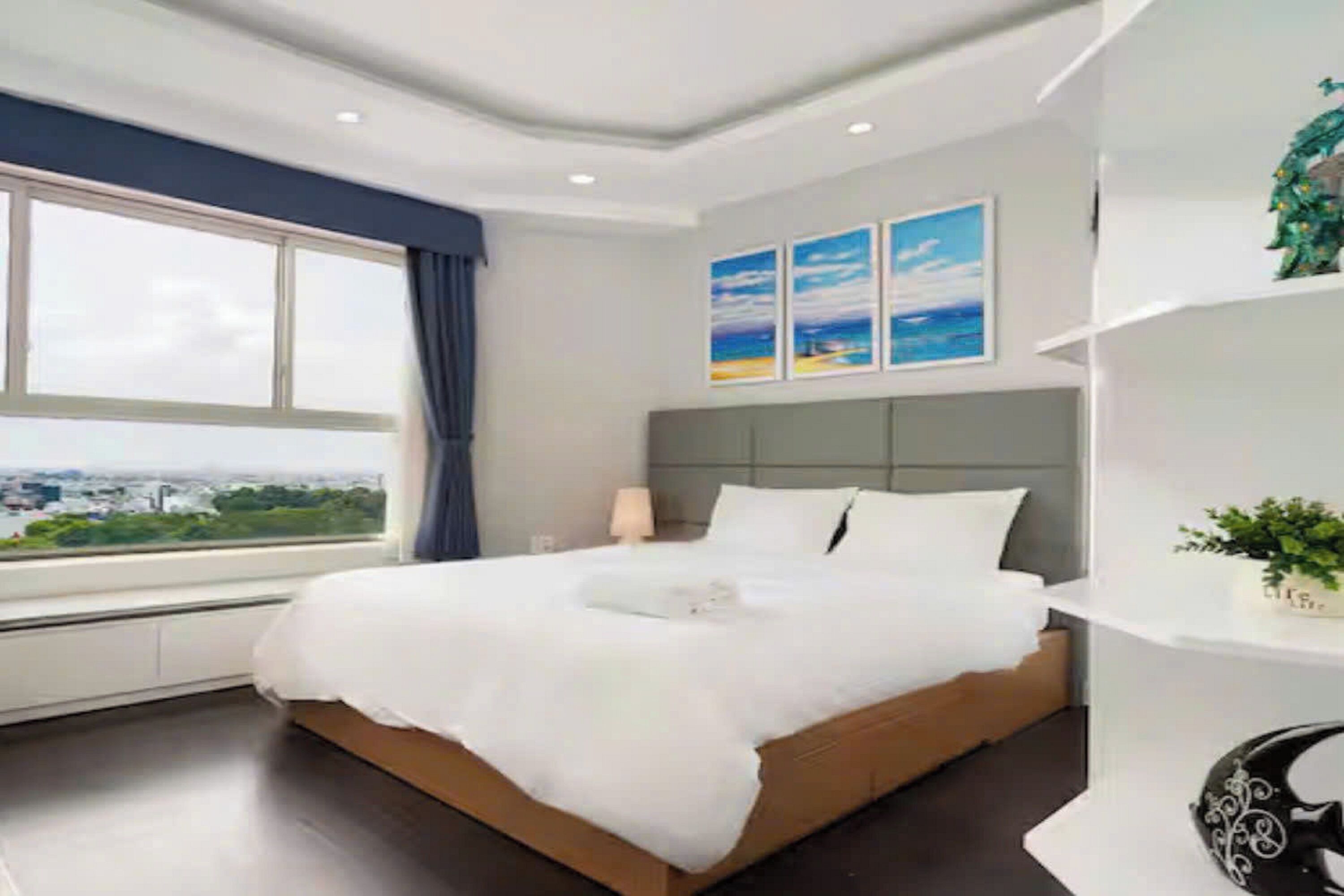 Perhesviitti, 3 makuuhuonetta, club-loungen käyttöoikeus, kaupunkinäköala | Egyptinpuuvillaiset lakanat, ylelliset vuodevaatteet, untuvapeitot