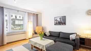 TV, DVD player, stereo