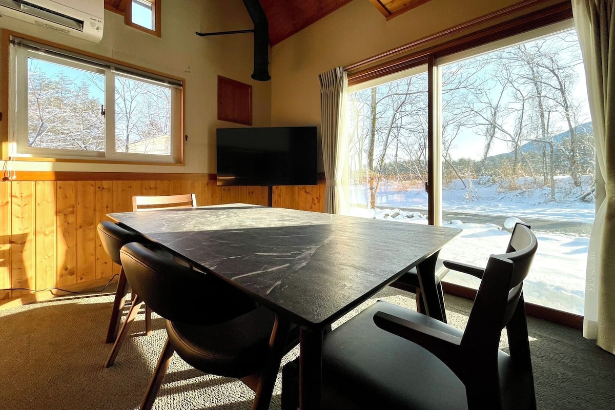 Appartement, vue montagne | Coin séjour