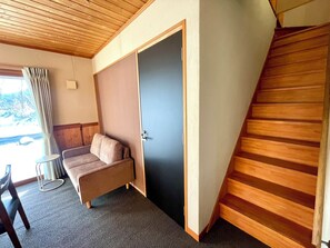 Basic Apartment, Mountain View | Living area - Three Peaks House (Hakuba)