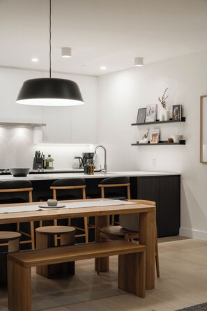 Dining - Elevated 2-Bed, 2-Bath Condo with Curated, Editorial-Inspired Interior by Revelstoke Mountain Resort (Revelstoke)