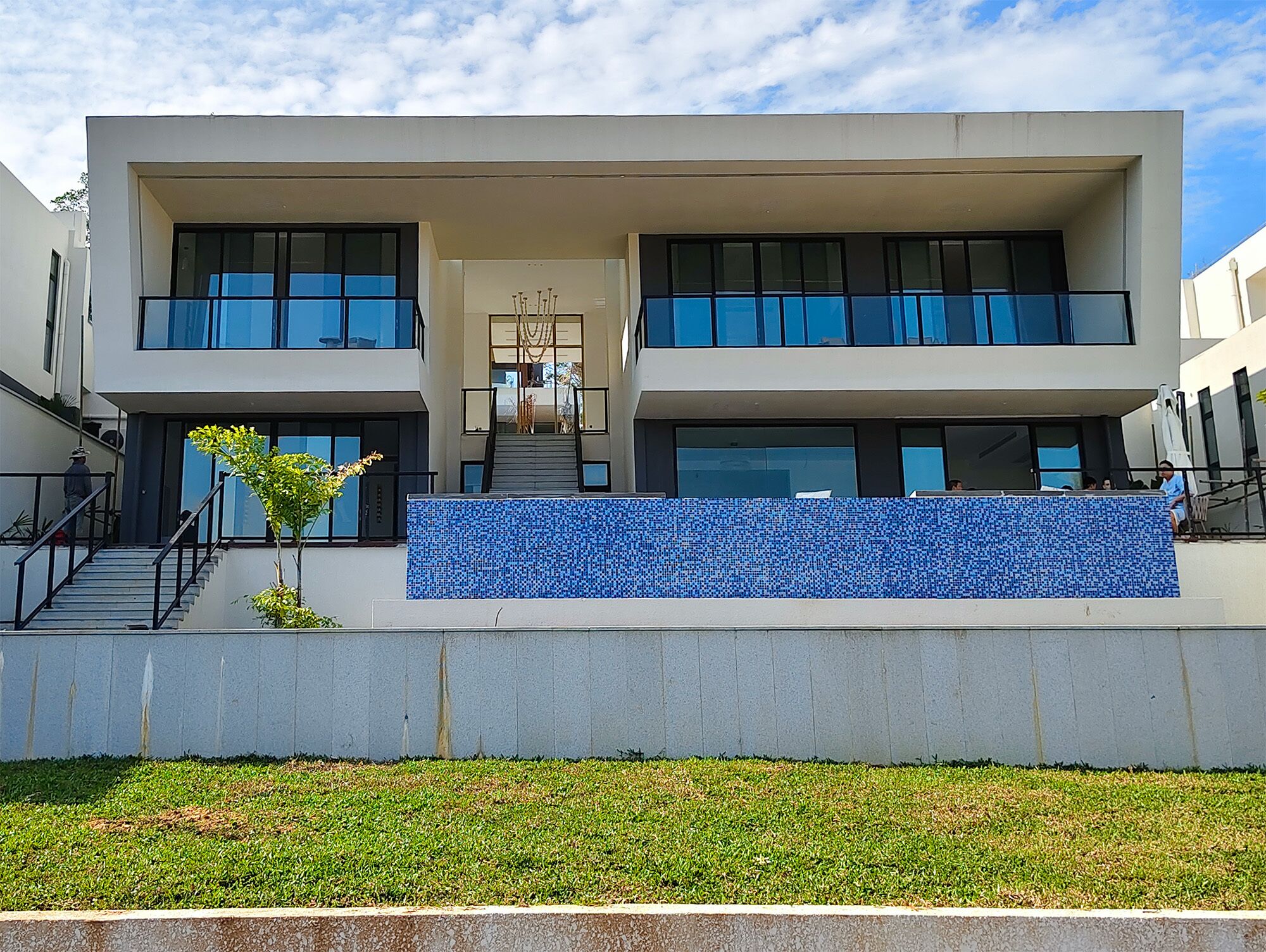 Fassade der Unterkunft