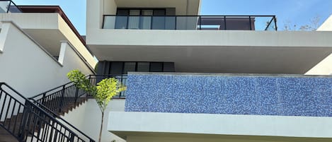 Façade de l’hébergement