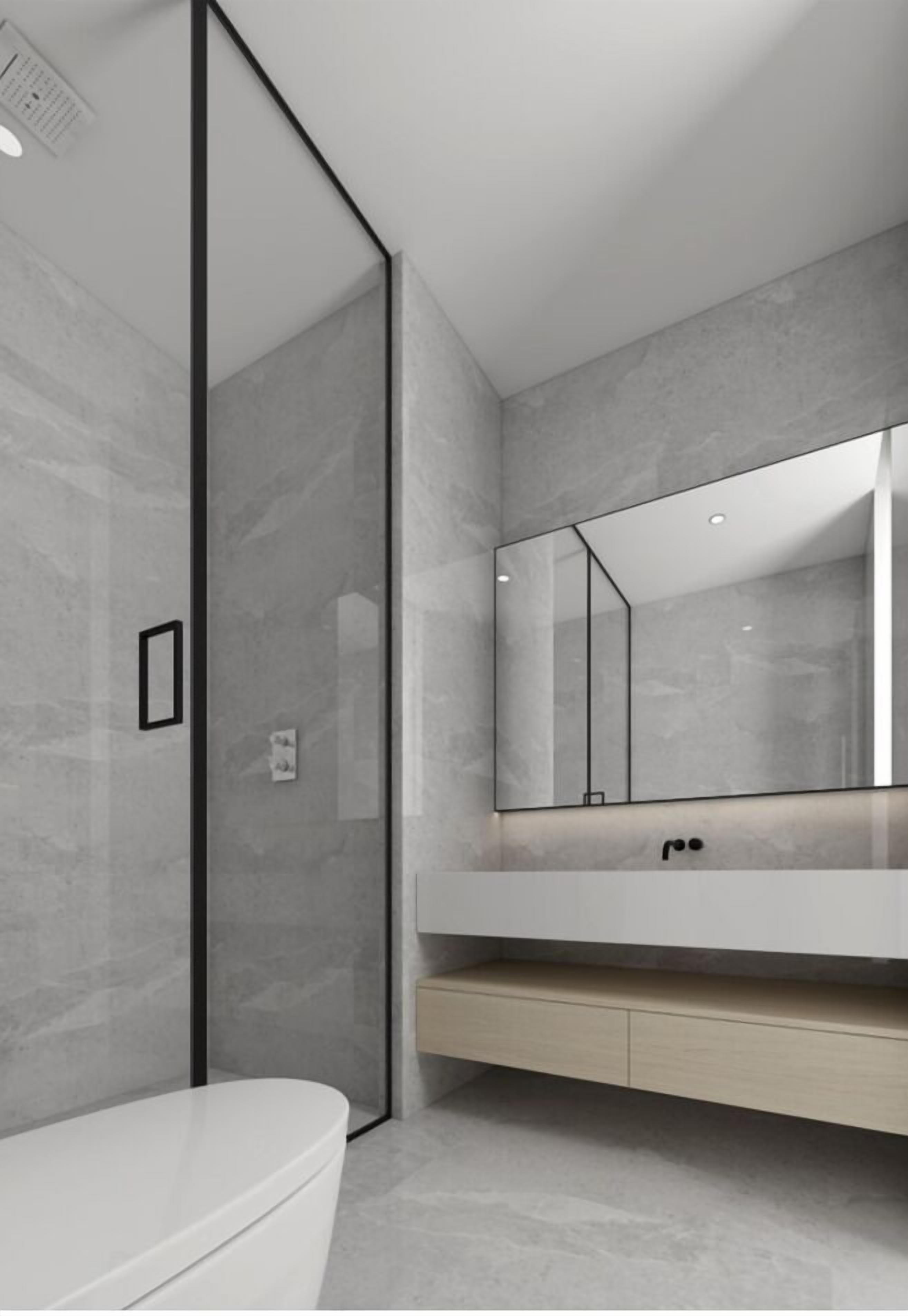 อ่างอาบน้ำและฝักบัวแยกจากกัน, ไดร์เป่าผม, ผ้าเช็ดตัว, สบู่