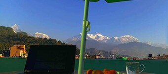 Adorable 1-bedroom apartment in soothing Pokhara with great views Comfort Suites