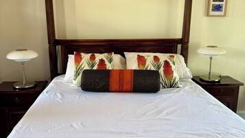 1 soverom, strykejern/-brett og sengetøy