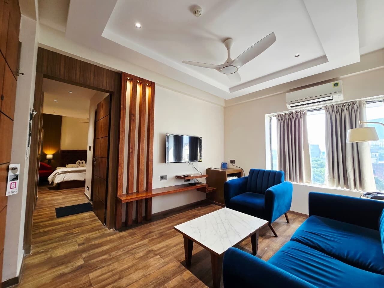 Kamar Double Superior, pemandangan kota | Area keluarga