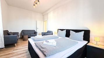 2 Schlafzimmer, kostenloses WLAN, Bettwäsche