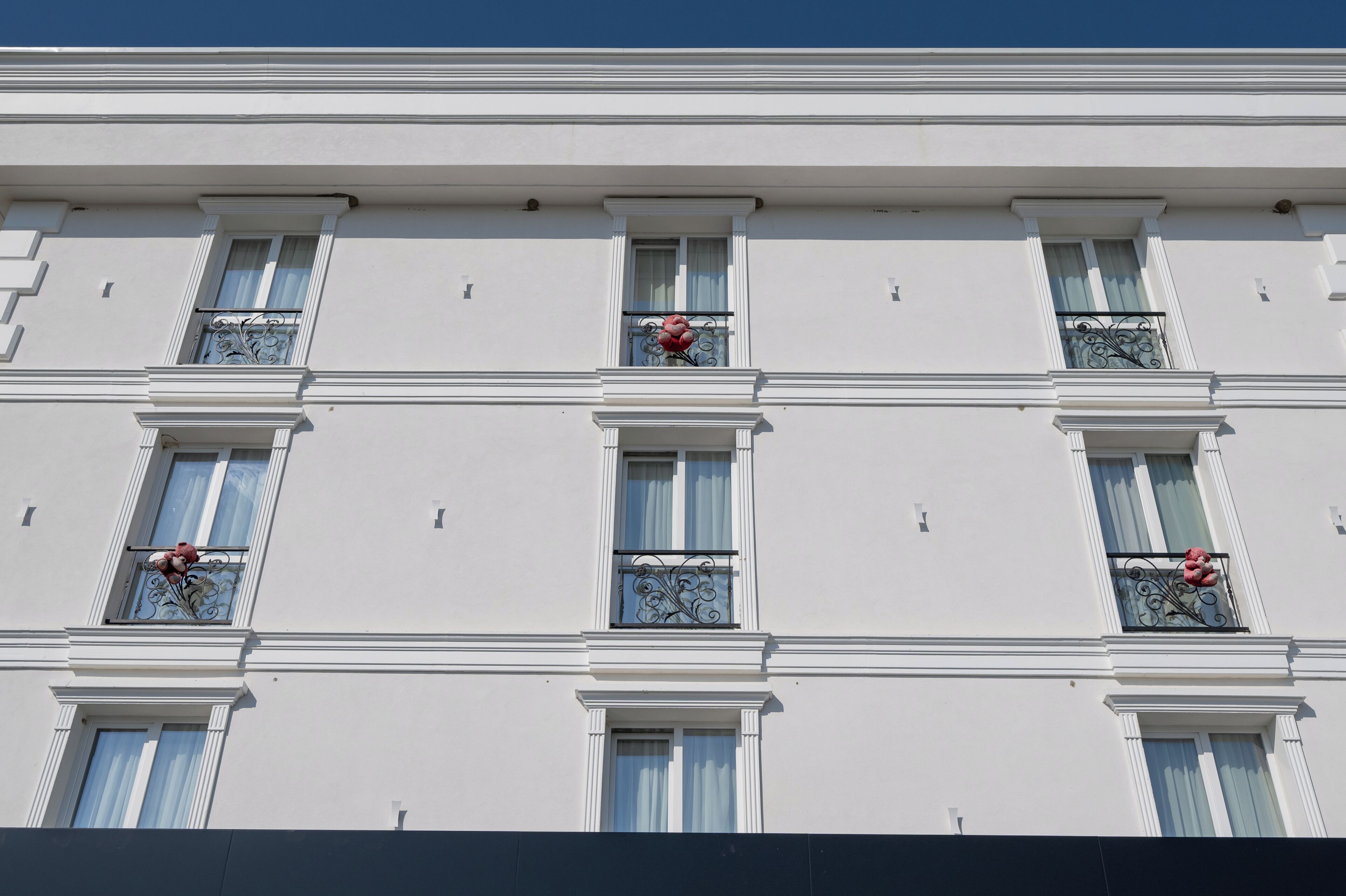 Overnatningsstedets facade