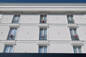 Façade de l’hébergement
