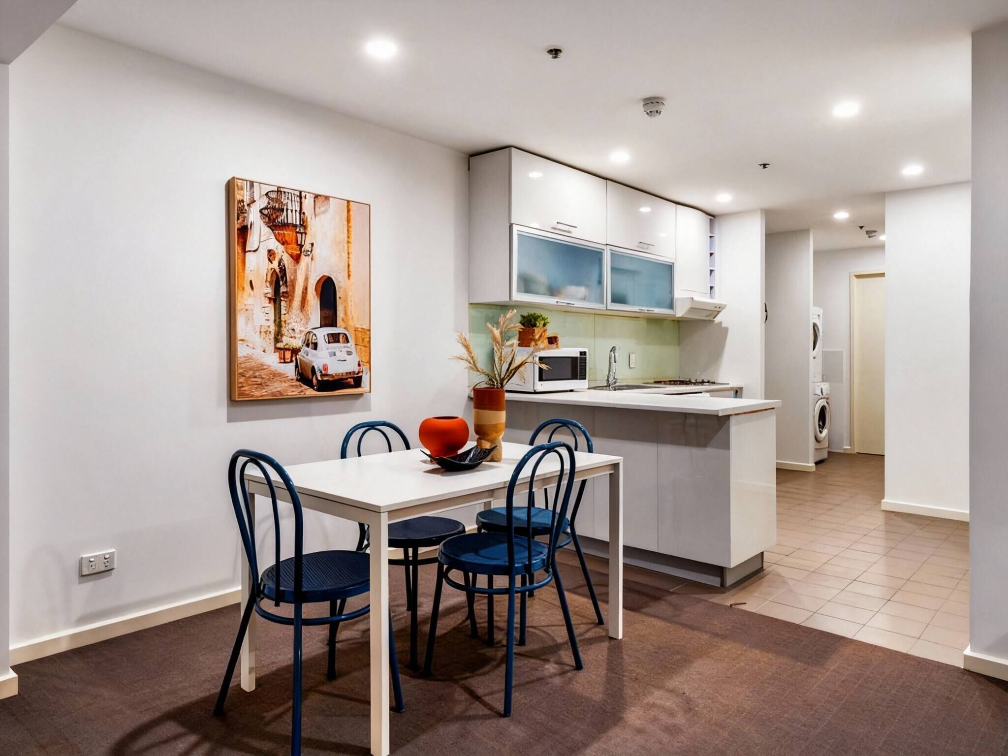 Apartment, 2 Schlafzimmer, barrierefrei | Esszimmer