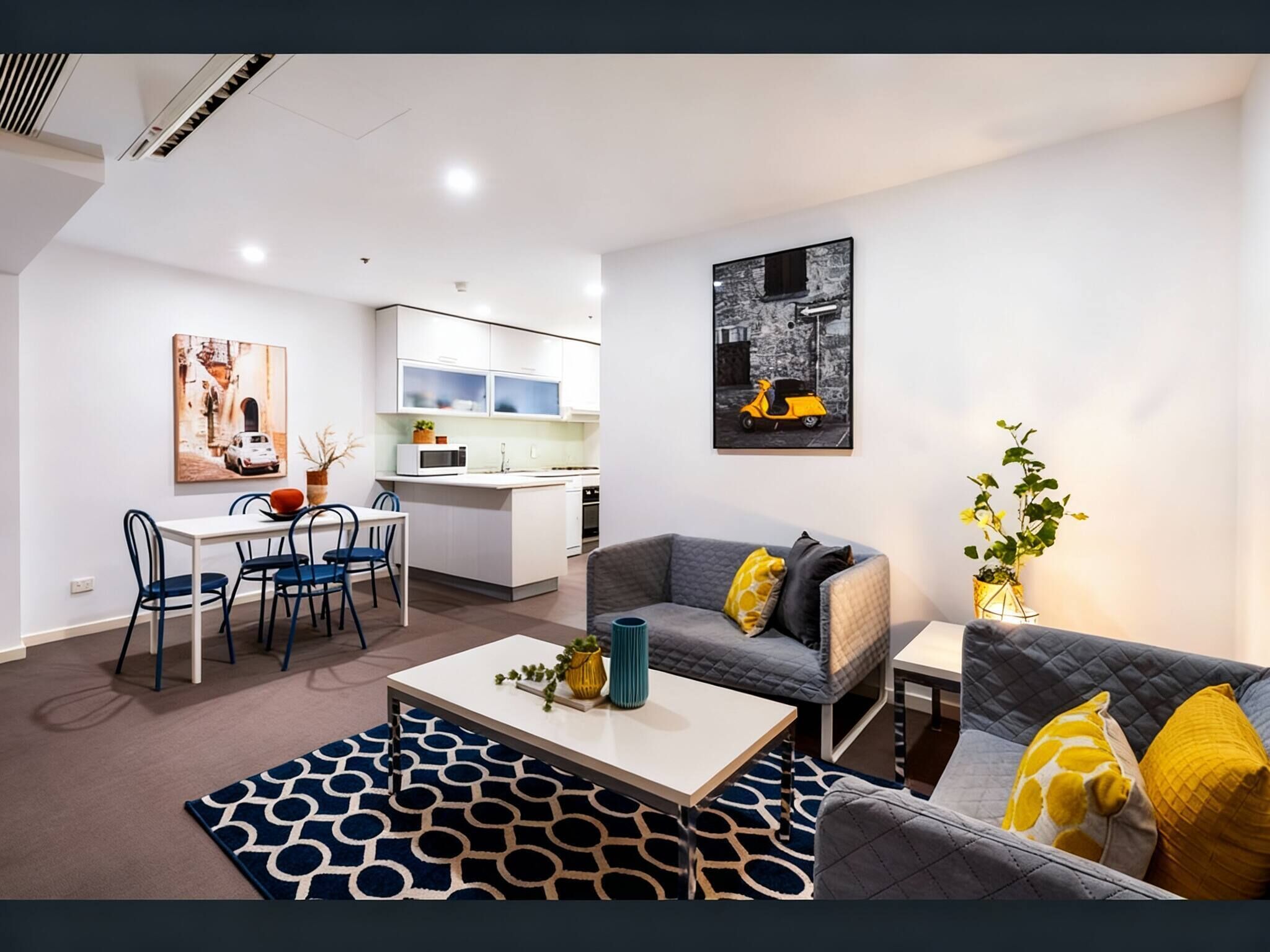 Appartamento, 2 camere da letto, accessibile ai disabili | Soggiorno