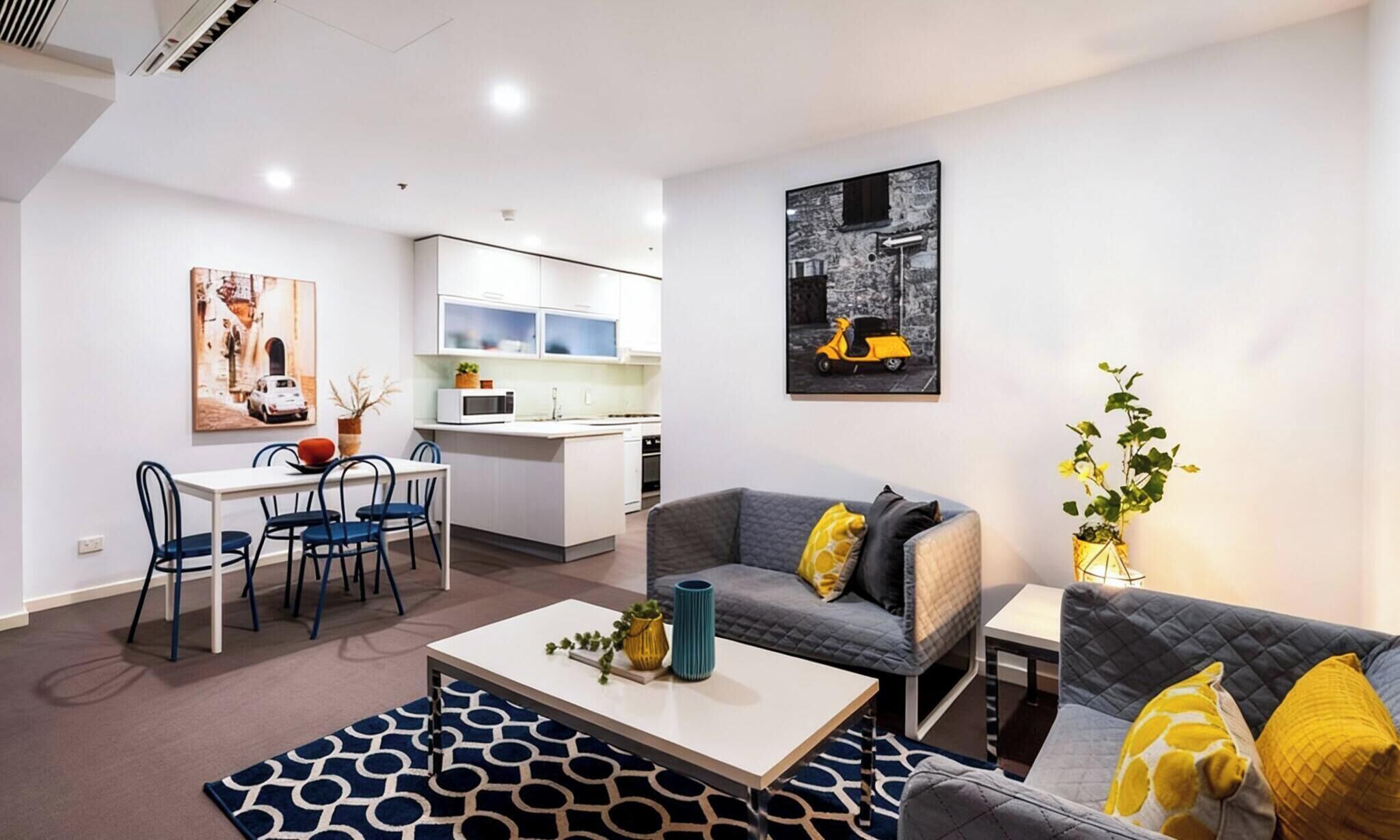 Appartement, 2 chambres, accessible aux personnes à mobilité réduite | Salle de séjour