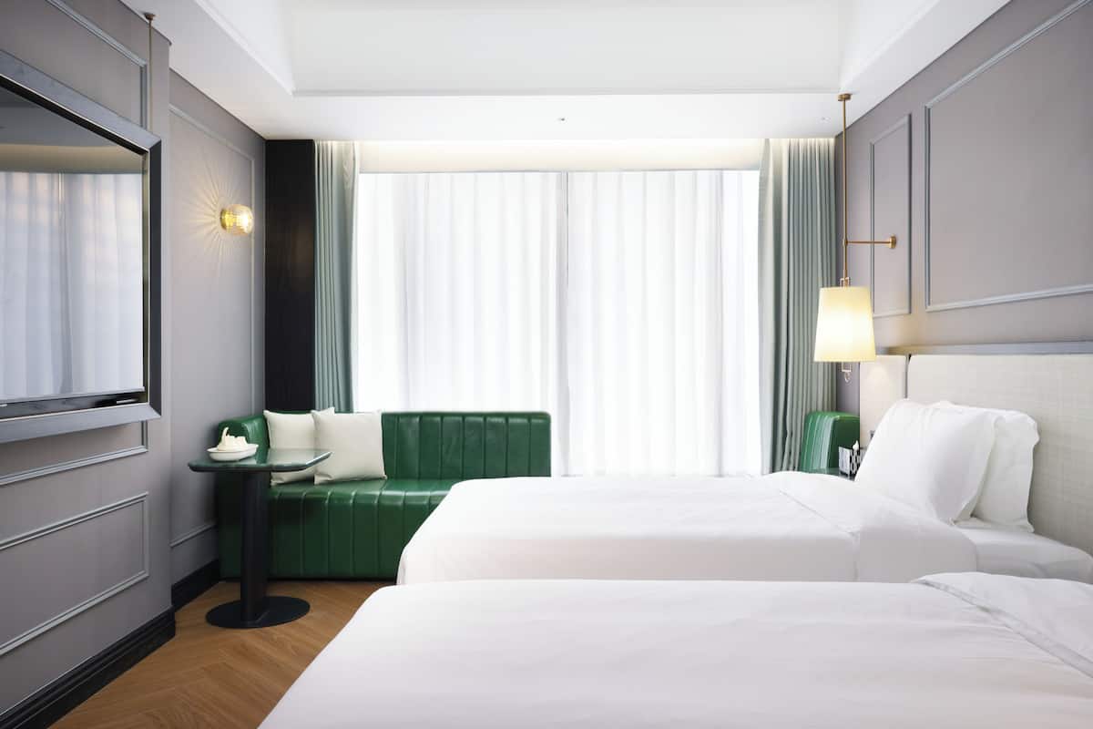 Basic Twin Room, Multiple Beds | Blackout drapes, soundproofing, iron/ironing board (on request)