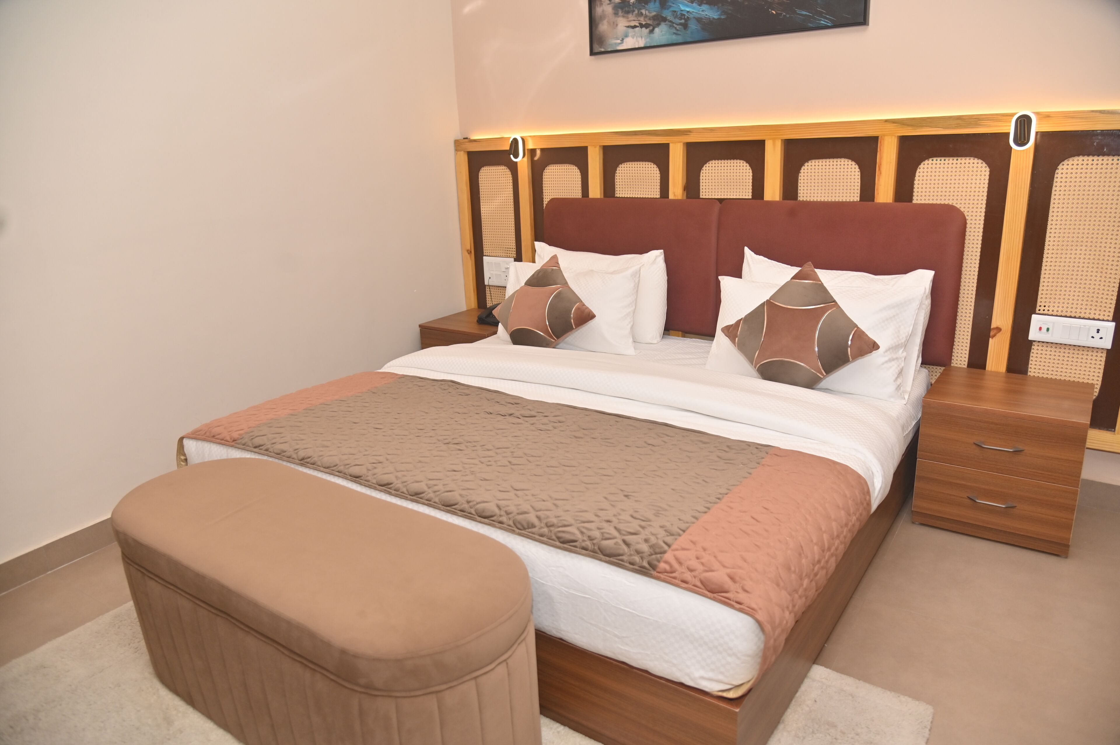 Habitación de lujo | Sábanas de algodón egipcio y ropa de cama de alta calidad