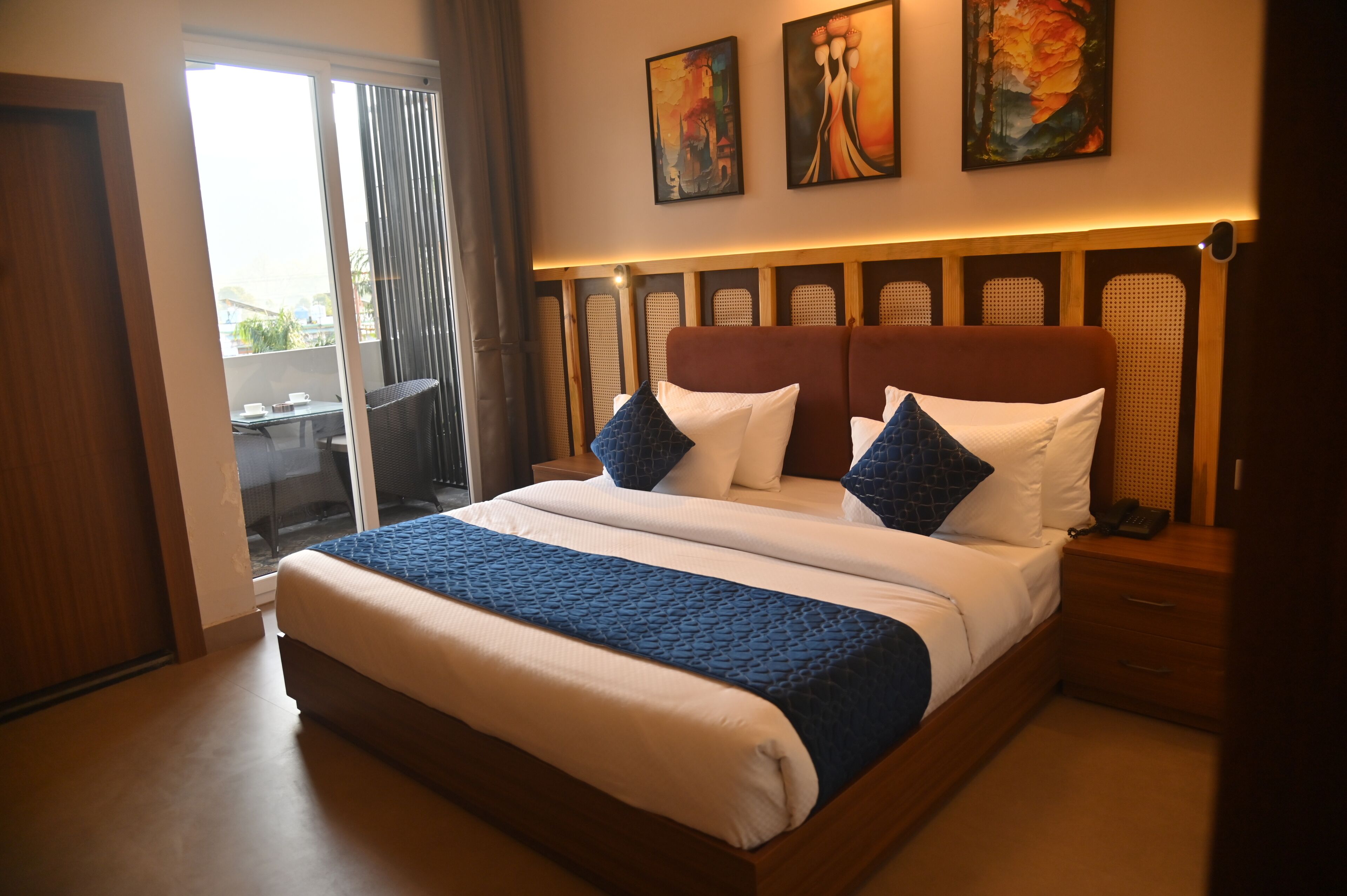 Deluxe-Doppelzimmer, Balkon, Bergblick