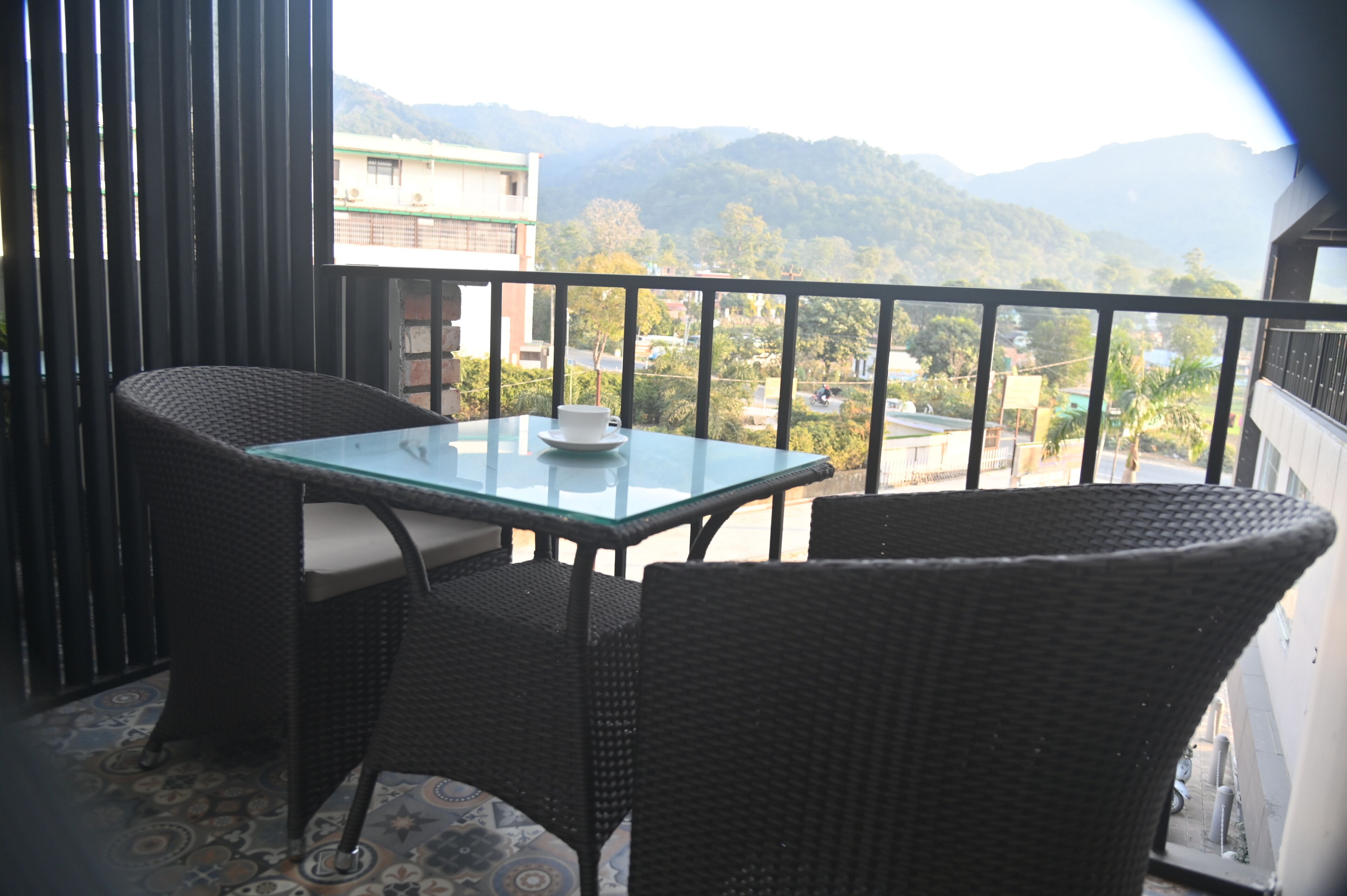 Chambre Double Deluxe, balcon, vue montagne | Balcon