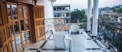Ferienhaus, Mehrere Schlafzimmer, Raucher, Balkon | Balkon