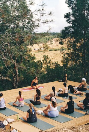 Overnattingsstedets uteområder