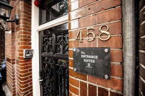 Façade de l’hébergement