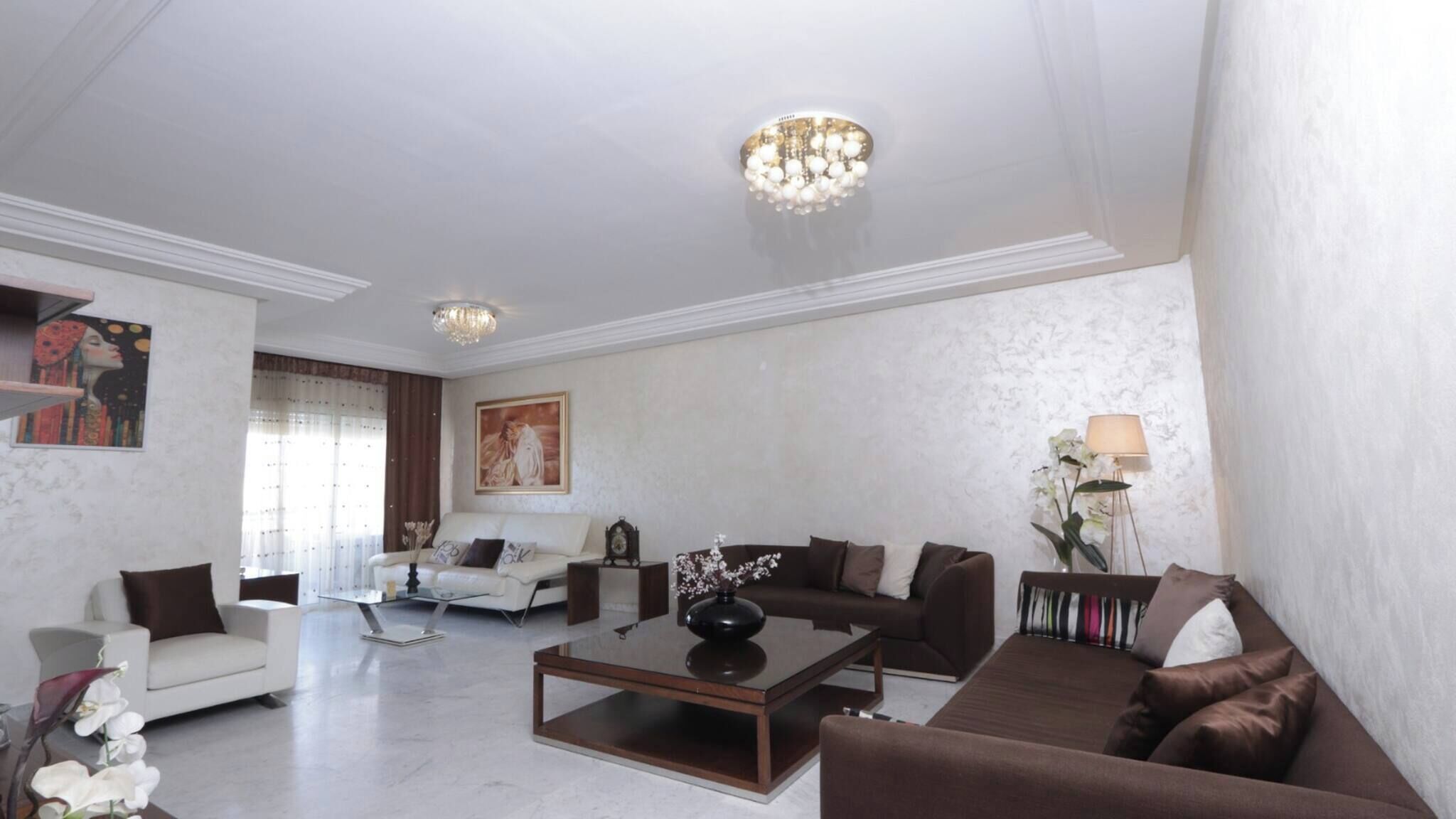 Apartamento, 3 habitaciones, balcón | Sala de estar