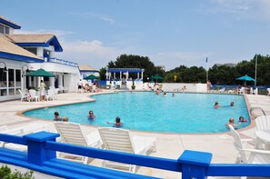 Pool - Santorini Blue 5 Bedroom Home at Monteray Shores (Corolla)