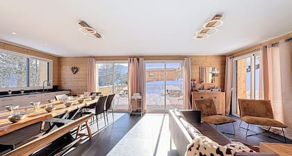 Chalet d'exception au Corbier pour 14 pers., WiFi, Parking