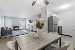 Interior - Comfortable bedroom and cozy living space (Kansas City)