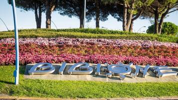 Studio, plusieurs chambres, balcon | Jardin