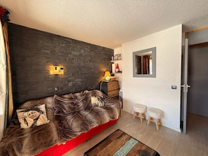 Room - Studio ski-in/ski-out, balcony with view - Méribel Mottaret (Méribel)