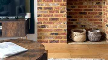 Luksus-lejlighed - 2 soveværelser - strandudsigt | Opholdsområde