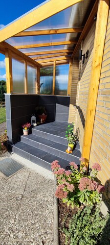 Cozy vacation apartment in a quiet location with garden and terrace