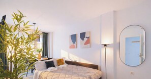 1 chambre, Wi-Fi gratuit, draps fournis