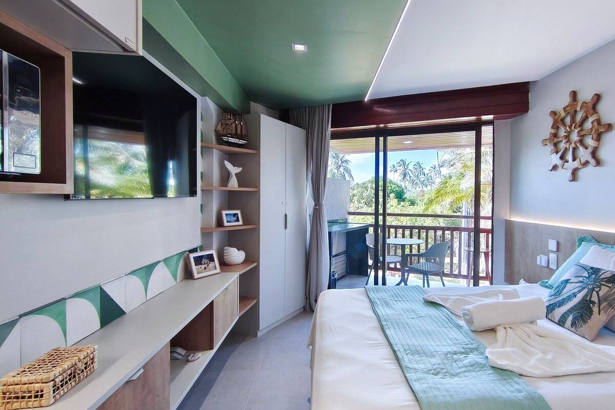 Studio Keluarga | 1 kamar tidur dan Wi-Fi gratis