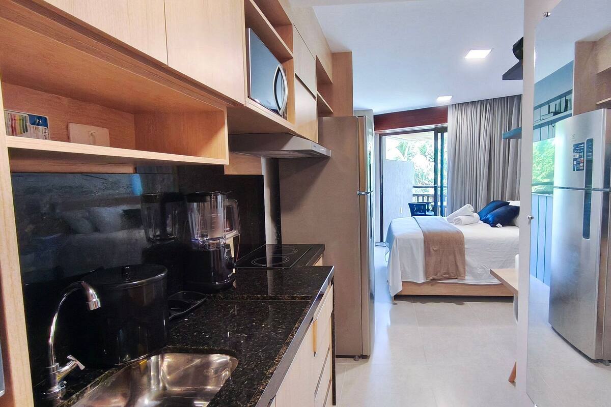 Studio Keluarga | 1 kamar tidur dan Wi-Fi gratis