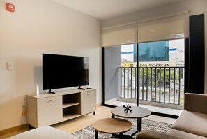 Apartment | Exterior - w Contemporary 1BR w/ Balcony in Miraflores (Lima)